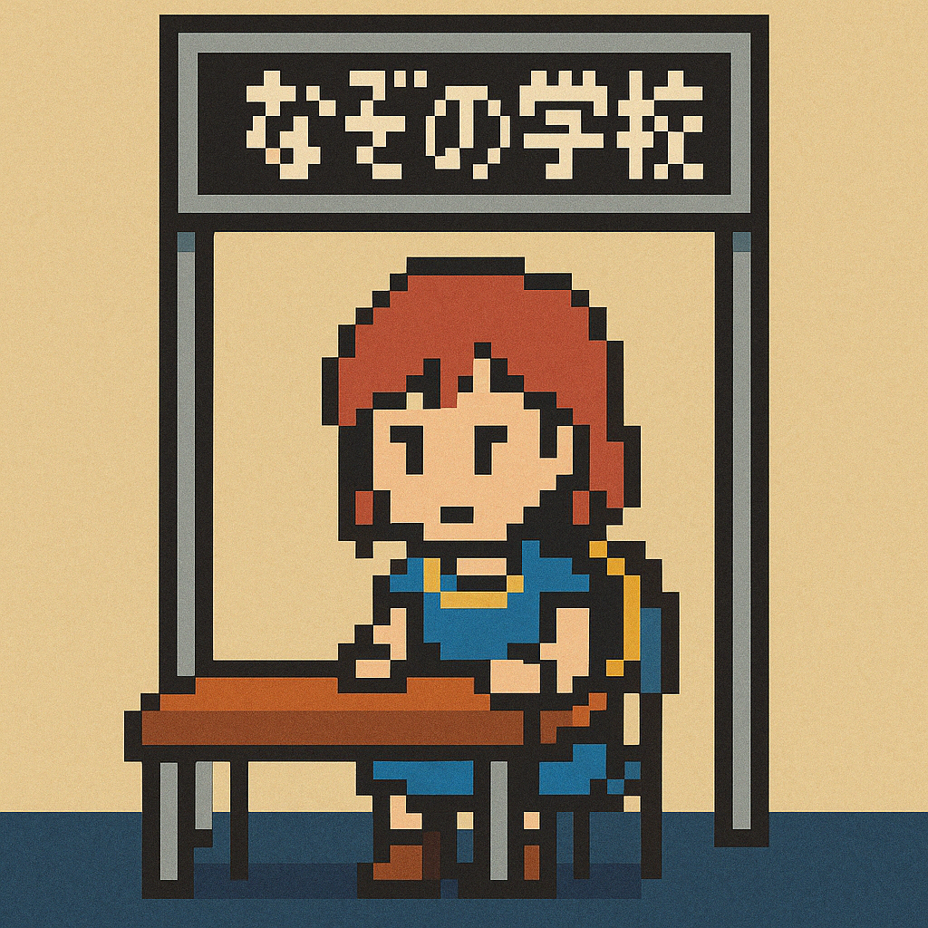 ノーマークの学校のブース